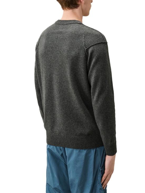 26FW 씨피 컴퍼니 크루넥 니트 스웨터 크루넥 니트 스웨터 21CMKN085A110149A978 Black - C.P. COMPANY