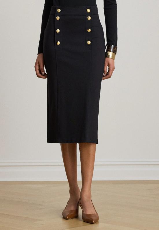 26FW 랄프 로렌 스커트 200P14024002 Black - RALPH LAUREN