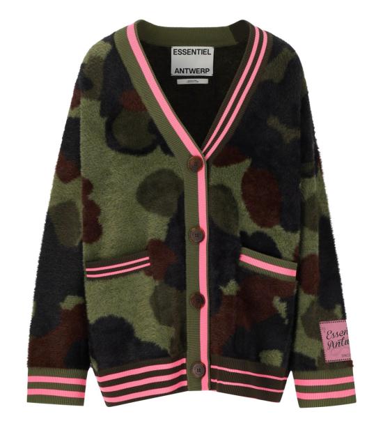 26FW 에센셜앤트워프 가디건 KAMOO K1DA XS Green