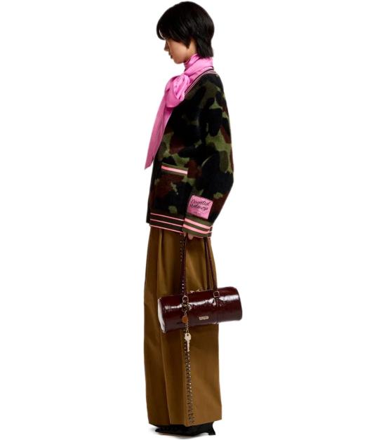 26FW 에센셜앤트워프 가디건 KAMOO K1DA XS Green - ESSENTIEL ANTWERP