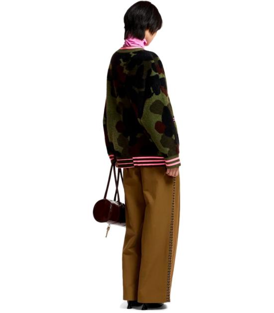 26FW 에센셜앤트워프 가디건 KAMOO K1DA XS Green - ESSENTIEL ANTWERP