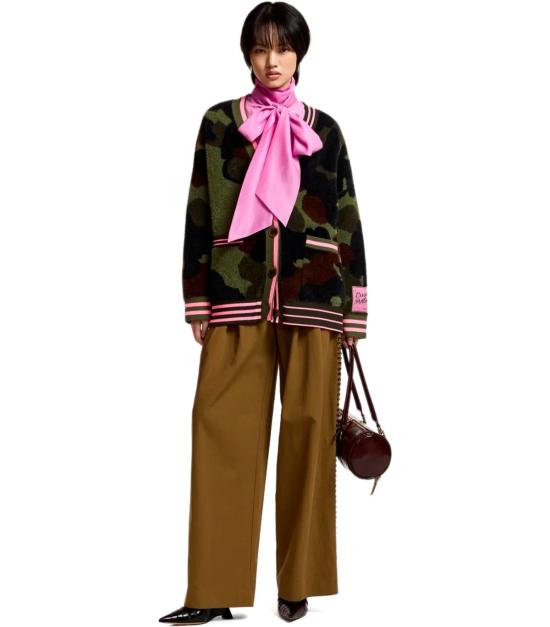 26FW 에센셜앤트워프 가디건 KAMOO K1DA XS Green - ESSENTIEL ANTWERP