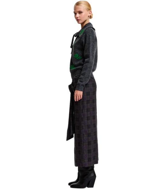26FW 에센셜앤트워프 롱 스커트 KARM K2DA 36 Grey - ESSENTIEL ANTWERP