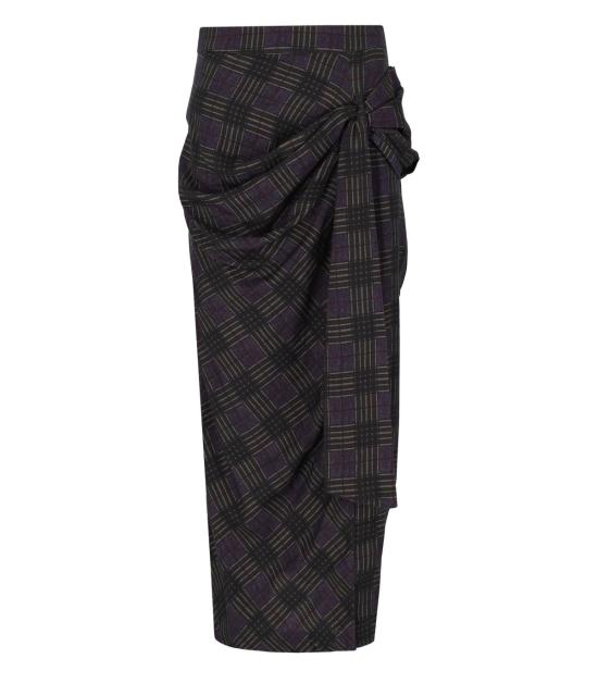 26FW 에센셜앤트워프 롱 스커트 KARM K2DA 36 Grey
