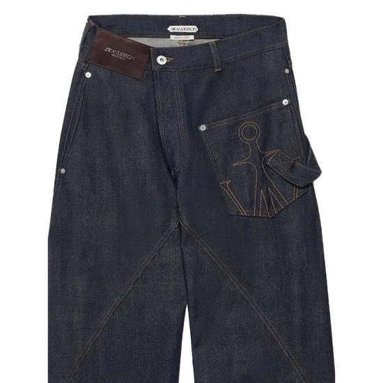 26FW JW앤더슨 스트레이트 팬츠 DT0126 PG1930 870 BLUE - JW ANDERSON