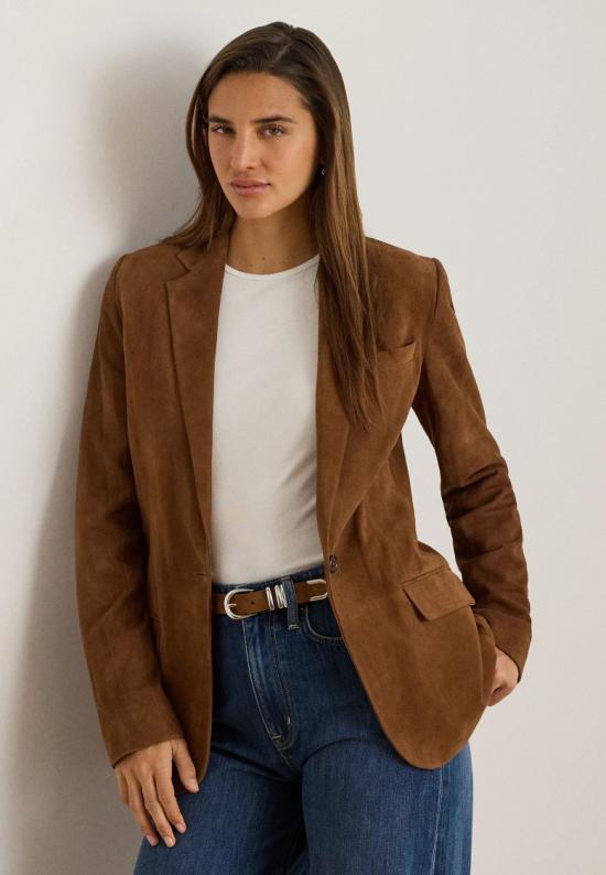 26FW 랄프 로렌 자켓 200B24164001 Brown - RALPH LAUREN