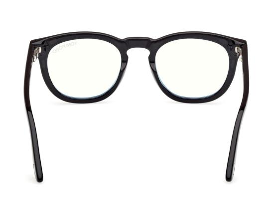 26SS 톰포드 선글라스 블랙 Ft5993-B 클립온 아세테이트 오버사이즈 라운드 - TOMFORD
