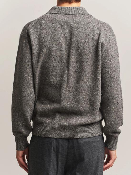 26FW 오라리 스웨터 A26AP02NE MIXGRAY GREY - AURALEE