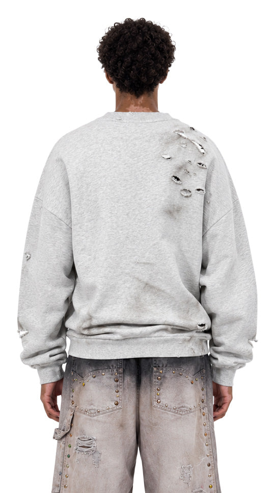 26FW WALD 스웨터 WALD GRAPHICSWEAT GRY - OTHER BRANDS