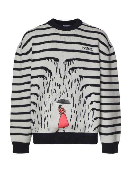 26FW 하우스 오브 에러스 스웨터 HEFW26SW03012 0701 CREAM BLACK