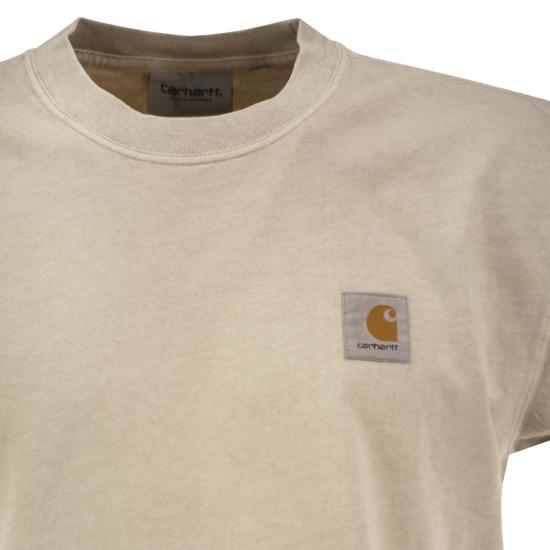 26FW 칼하트 숏슬리브 비스타 티셔츠 I030780 LIGHT BEIGE - CARHARTT