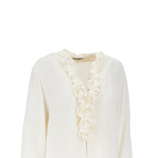 26FW 알베르타 페레티 셔츠 02026617 White - ALBERTA FERRETTI