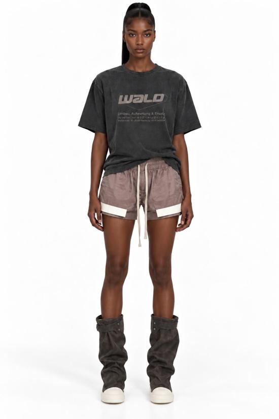 26FW WALD 반팔 티셔츠 WALD CONSTRUCTIONTEE BLK - OTHER BRANDS