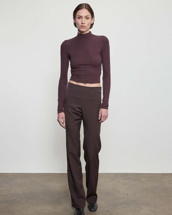  엔자 코스타 스트레이트 팬츠 WG4422 PURPLE