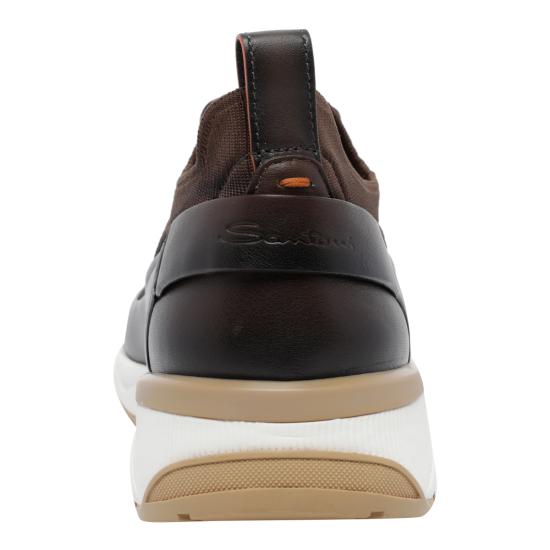 26FW 산토니 스니커즈 MBIO22262BICT NUCS50 BROWN - SANTONI