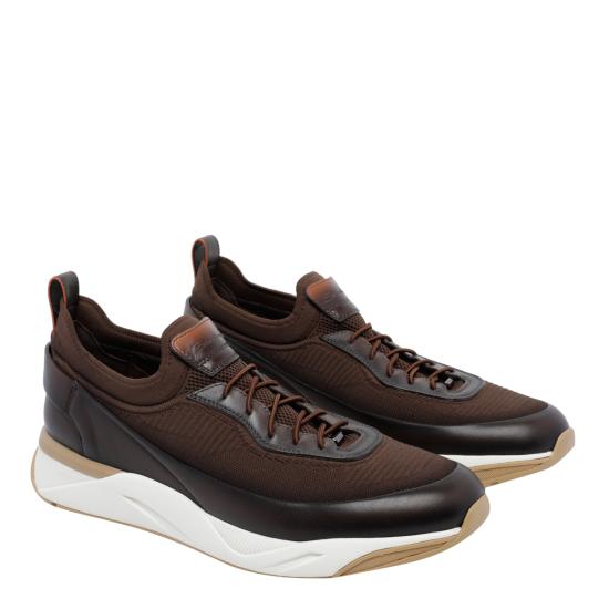 26FW 산토니 스니커즈 MBIO22262BICT NUCS50 BROWN - SANTONI