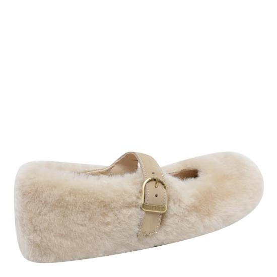 26FW 버켄스탁 플랫 슈즈 1032708 SANDCASTLE WHITE - BIRKENSTOCK