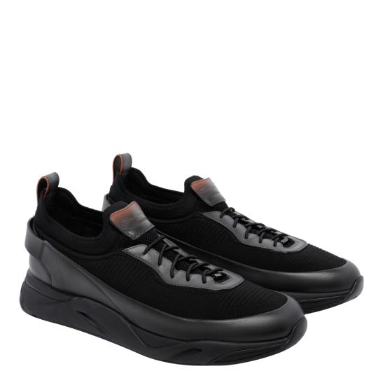 26FW 산토니 스니커즈 MBIO22262NERT NUCG62 GREY - SANTONI