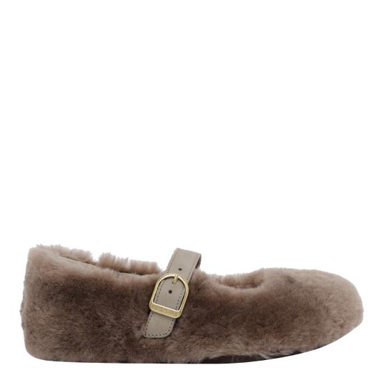 26FW 버켄스탁 플랫 슈즈 1032639 GRAY TAUPE BROWN