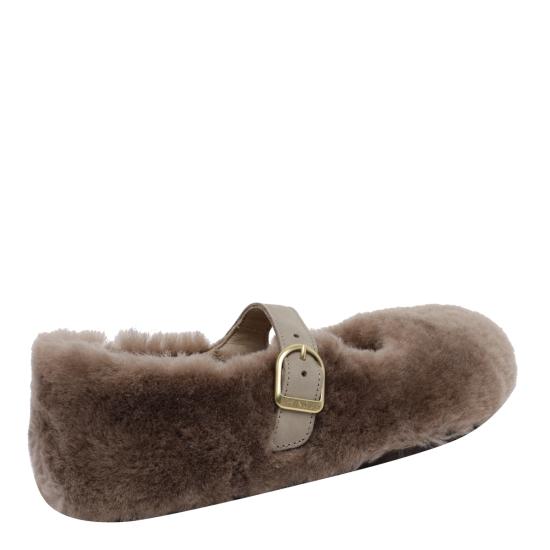 26FW 버켄스탁 플랫 슈즈 1032639 GRAY TAUPE BROWN - BIRKENSTOCK