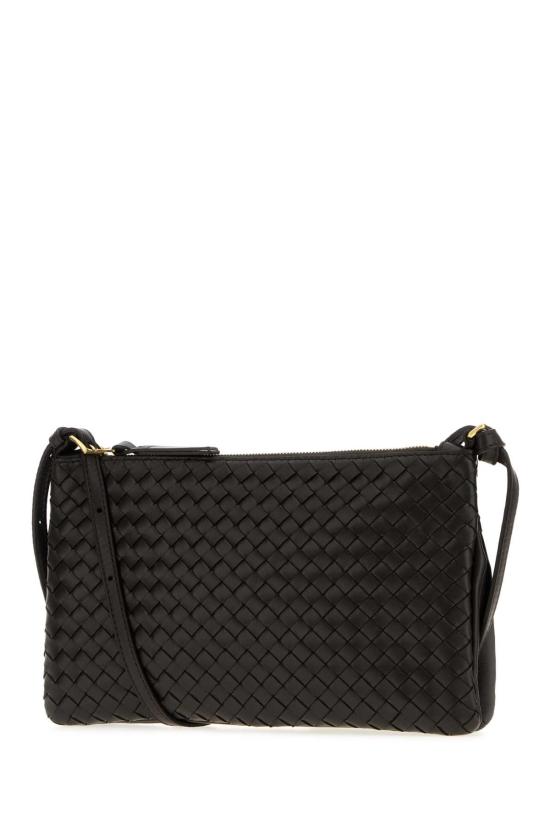 26FW 보테가베네타 인트레치아토 피콜로 미디움 파우치 876625V0HW0 2094 ESPRESSOBRASSV - BOTTEGA VENETA