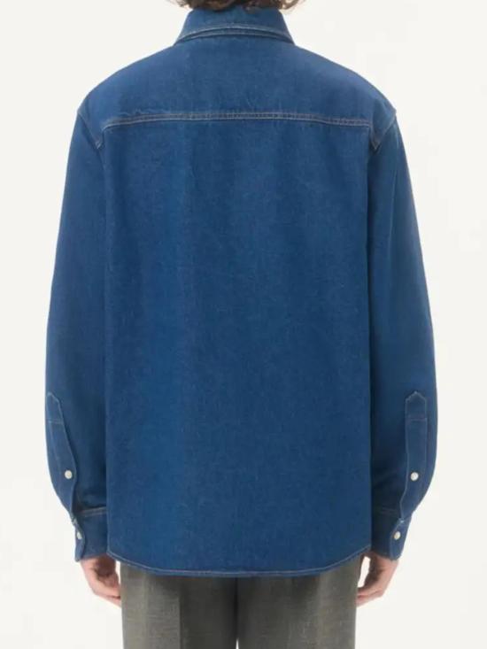 26FW 발렌티노 가라바니 셔츠 VDB13XBKP 558 DENIM BLUE - VALENTINO GARAVANI