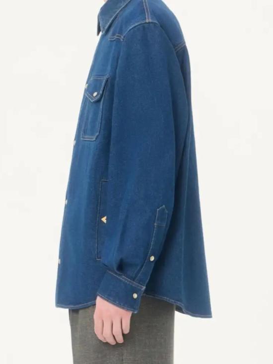 26FW 발렌티노 가라바니 셔츠 VDB13XBKP 558 DENIM BLUE - VALENTINO GARAVANI