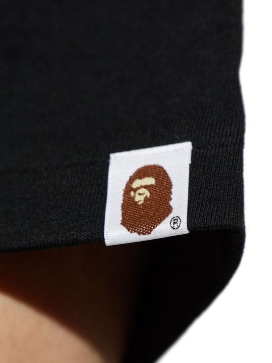 26SS 베이프 반팔 티셔츠 001TEM301001M BLACK - BAPE