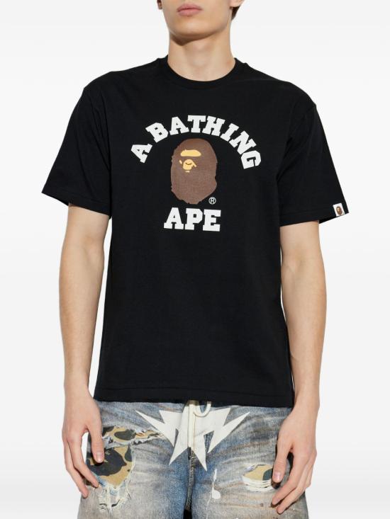 26SS 베이프 반팔 티셔츠 001TEM301001M BLACK - BAPE