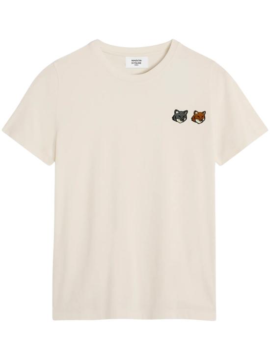 26FW 메종키츠네 반팔 티셔츠 MRWJT17KJ7026 P702 WHITE