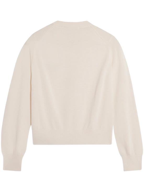 26FW 메종키츠네 가디건 MRWKC09KT1181 P702 WHITE - MAISON KITSUNE