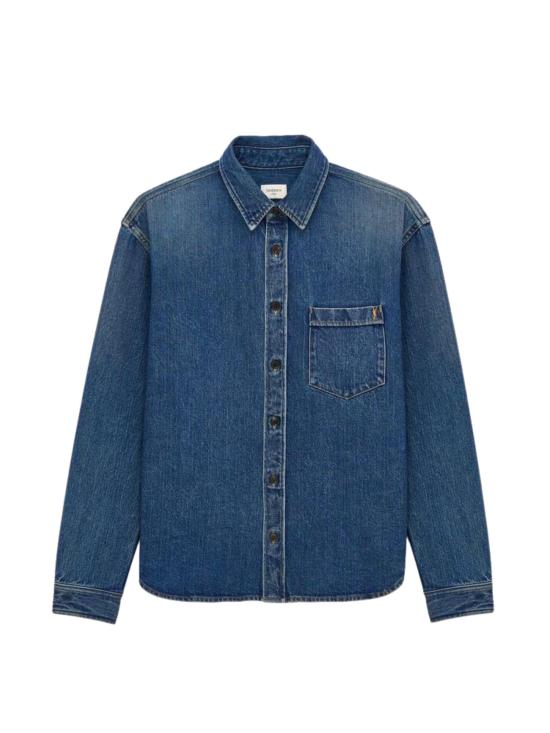 26FW 생로랑 셔츠 A001X0 Y20PA5113 DENIM BLUE