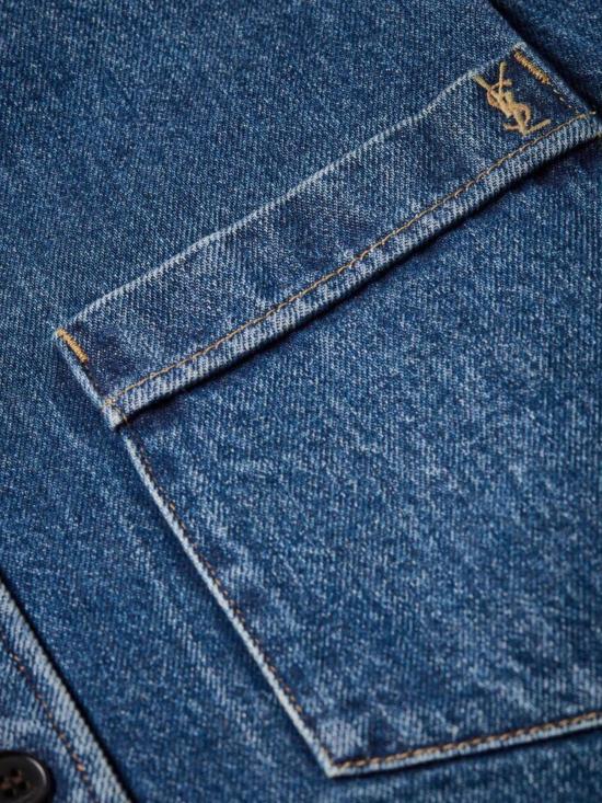 26FW 생로랑 셔츠 A001X0 Y20PA5113 DENIM BLUE - SAINT LAURENT