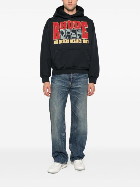 26FW 루드 후드 티셔츠 RHFW26HO03012 8611 MULTICOLOR - RHUDE