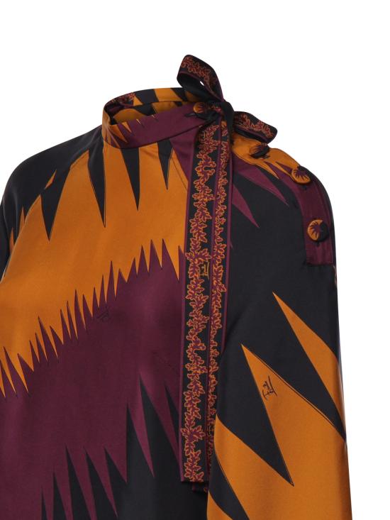 26FW 푸찌 숏 원피스 6URG23 6U771043 BORDEAUX GOLD - PUCCI