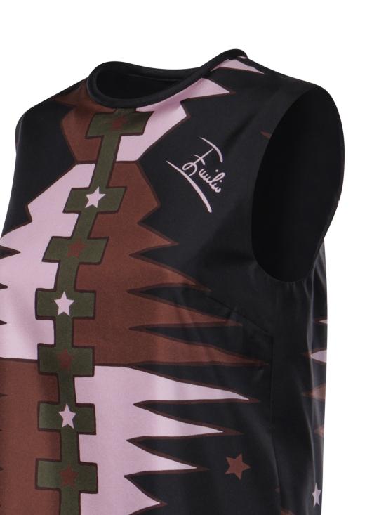 26FW 푸찌 숏 원피스 6URG05 6U831052 KHAKI AND PINK - PUCCI