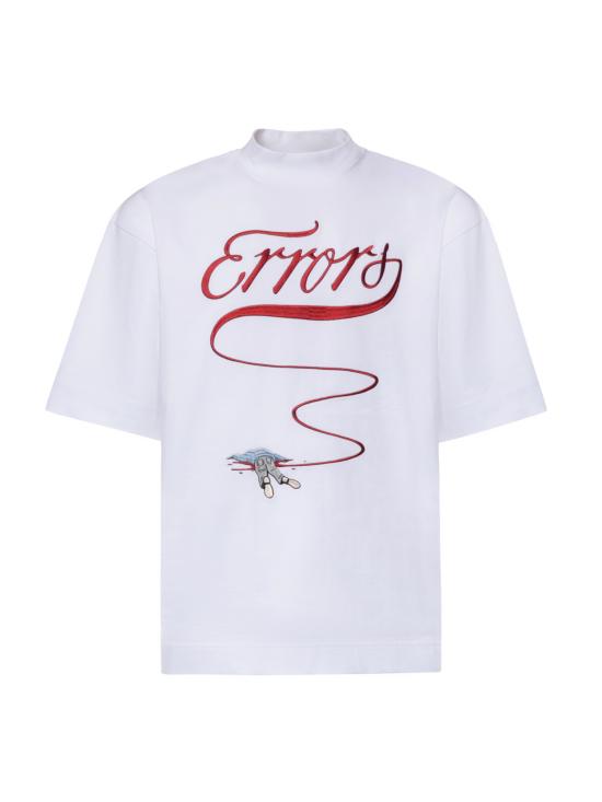 26FW 하우스 오브 에러스 반팔 티셔츠 HEFW26TT11012 0053 WHITE