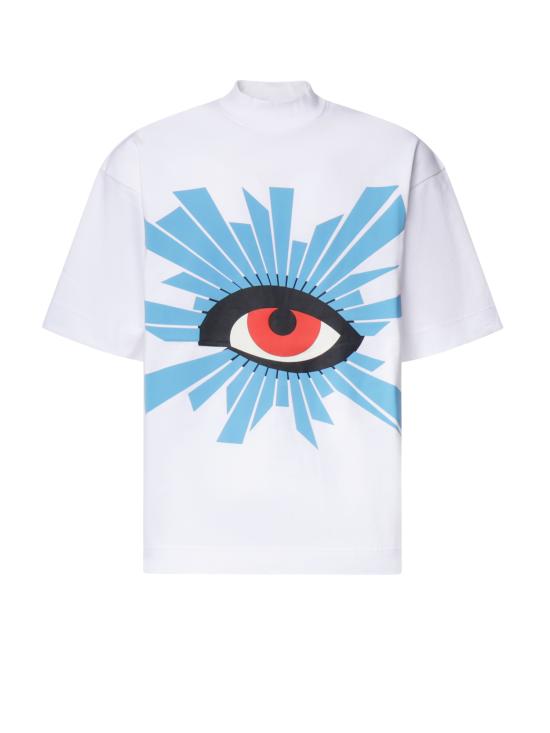 26FW 하우스 오브 에러스 반팔 티셔츠 HEFW26TT09012 0053 WHITE