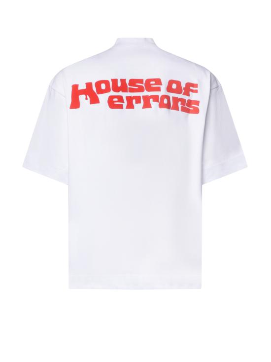 26FW 하우스 오브 에러스 반팔 티셔츠 HEFW26TT09012 0053 WHITE - HOUSE OF ERRORS