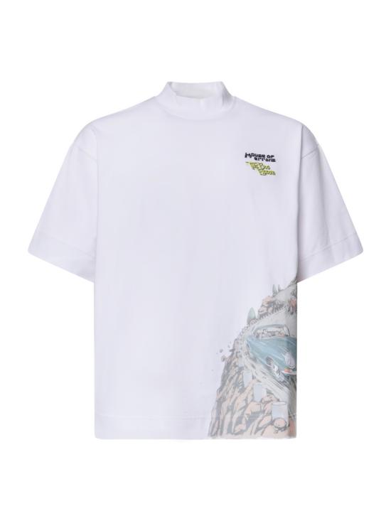 26FW 하우스 오브 에러스 반팔 티셔츠 HEFW26TT05012 0053 WHITE