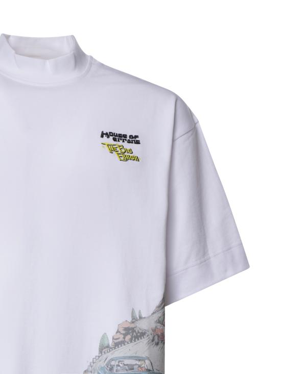 26FW 하우스 오브 에러스 반팔 티셔츠 HEFW26TT05012 0053 WHITE - HOUSE OF ERRORS