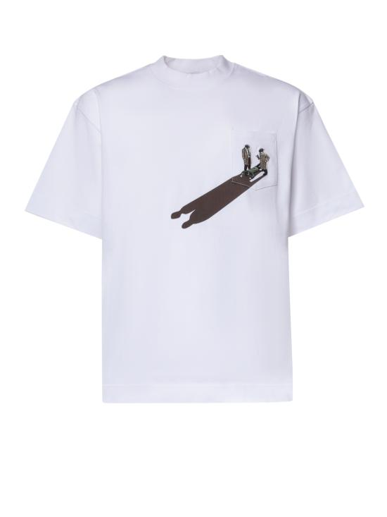 26FW 하우스 오브 에러스 반팔 티셔츠 HEFW26TT07012 0053 WHITE