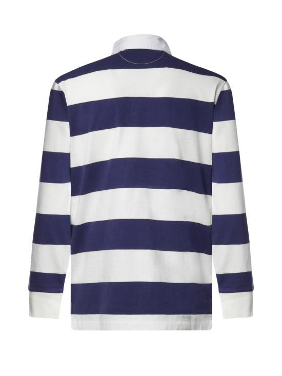26FW 폴로 랄프로렌 아이코닉 럭비 셔츠 710717116 510 CREAM NAVY - POLO RALPH LAUREN