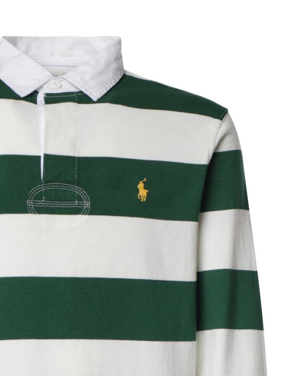 26FW 폴로 랄프로렌 아이코닉 럭비 셔츠 710717116 512 CREAM GREEN - POLO RALPH LAUREN