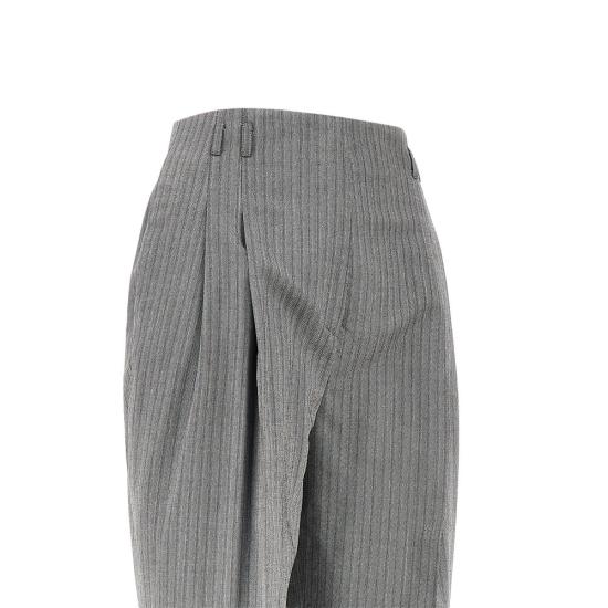 26FW 알베르타 페레티 숏팬츠 03086639 Grey - ALBERTA FERRETTI