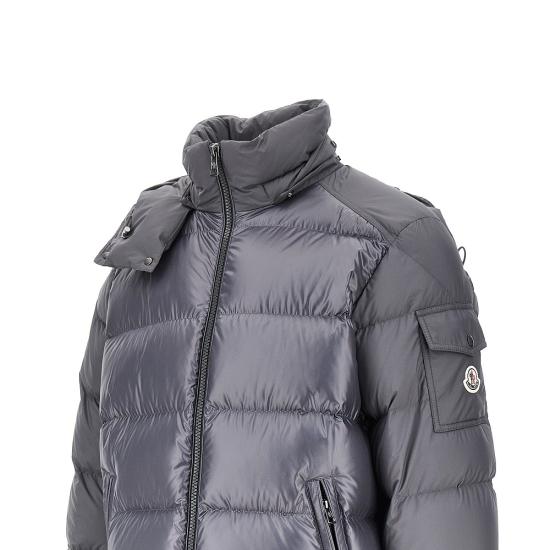 26FW 몽클레어 마야 후드 쇼트 다운 자켓 L20911A00138597YX Grey - MONCLER