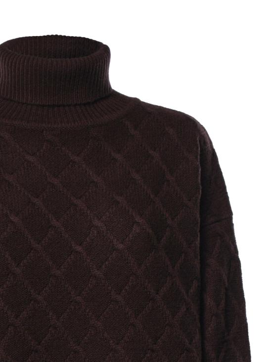 26FW 막스마라 스웨터 2621366172600 010 DARK BROWN - MAX MARA