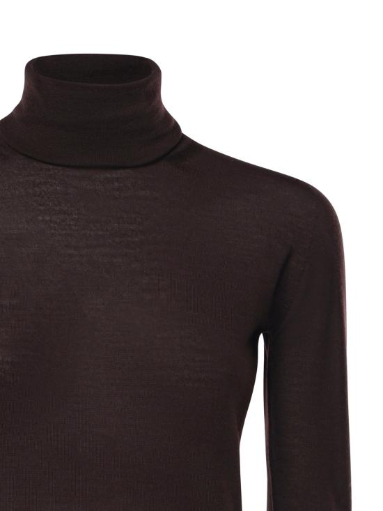 26FW 막스마라 스웨터 2621366302600 010 DARK BROWN - MAX MARA