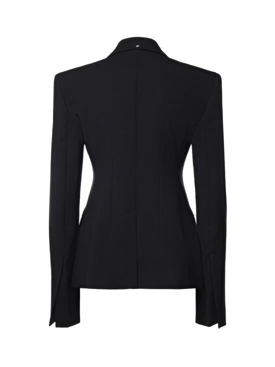 26FW 스포트막스 수트 자켓 2622046052600 004 BLACK - SPORTMAX