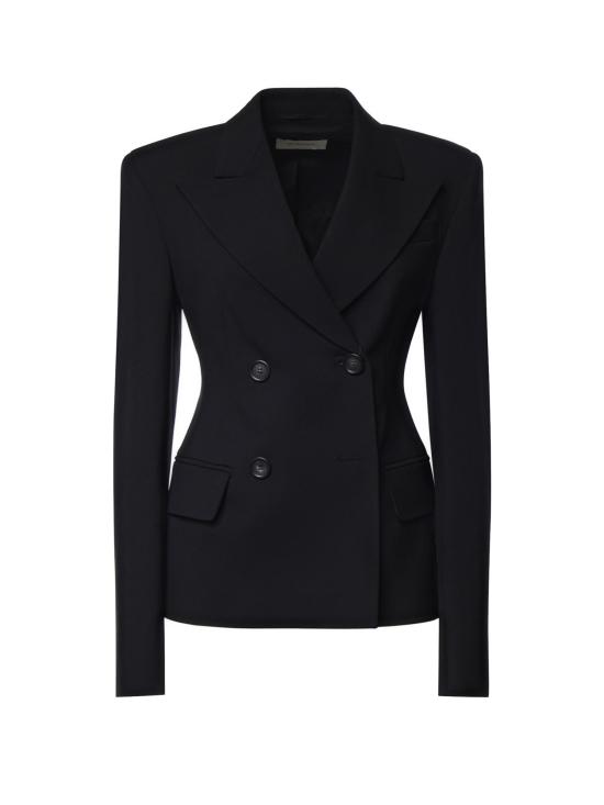 26FW 스포트막스 수트 자켓 2622046052600 004 BLACK
